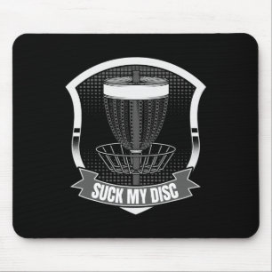 Tapis De Souris Cadeaux Suce Mon Disque De Golf Pour Discgolf Et F