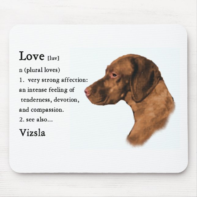 Tapis De Souris Cadeaux Vizsla Lovers (Devant)