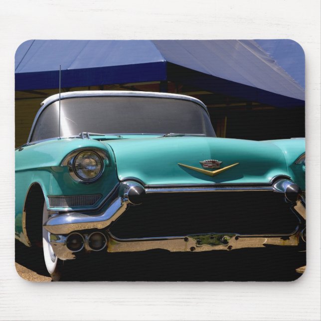 Tapis De Souris Cadillac vert d'Elvis Presley convertible en (Devant)