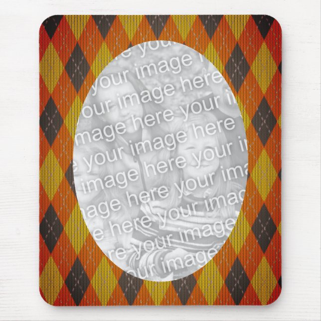 Tapis De Souris Cadre photo design Jacquard (Devant)