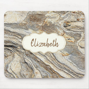 Tapis De Souris Cadre tendance, marbre, personnalisé