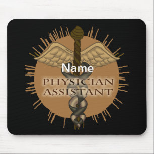 Tapis De Souris Caducée d'Assistant de Médecin