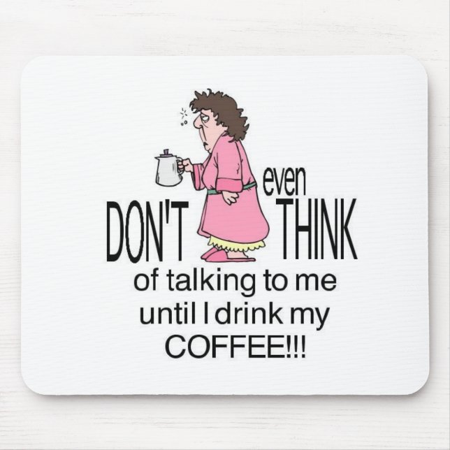 Tapis De Souris Café (Devant)