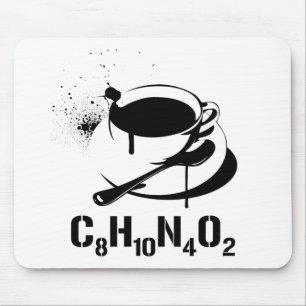 Tapis De Souris Café C8H10N4O2