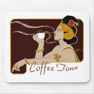 Tapis De Souris Café CC0224 Art Nouveau Mousepad