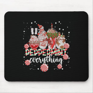 Tapis De Souris Café Chocolat Tout au Poivre de Noël M