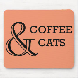 Tapis De Souris Café et chats