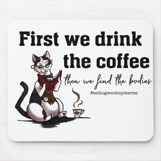 Tapis De Souris Café et corps Mousepad (Devant)