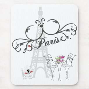 Tapis De Souris Café Paris Mousepad