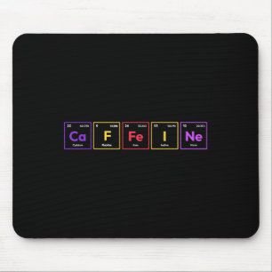 Tapis De Souris Caféine Molécule Café Formule chimique Chemisier
