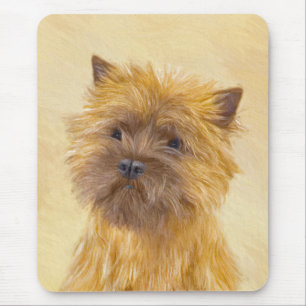 Tapis De Souris Cairn Terrier Painting - Cute Original Dog Art