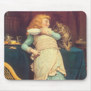 Tapis De Souris Cajolerie mieux que taquinerie Charles Burton Barb