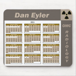 TAPIS DE SOURIS CALENDRIER 2011 DE DAN EYLER