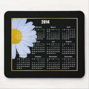 Tapis De Souris Calendrier 2014
