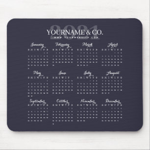 Tapis De Souris Calendrier 2021 Nom commercial Marine Grey