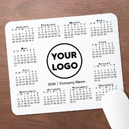 Tapis De Souris Calendrier 2026 Entreprise Logo Pad souris