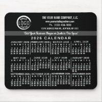 Calendrier 2026 personnalisé avec logo et nom d'en