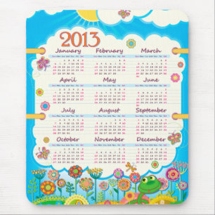 Tapis De Souris Calendrier 3 de Mousepad 2013