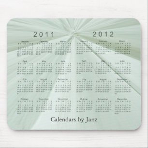 Tapis De Souris Calendrier de 2 ans 2011 - 2012