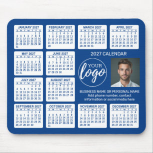 Tapis De Souris Calendrier - logo, entreprise de photographie