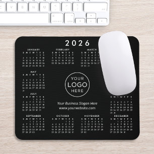 Tapis De Souris Calendrier promotionnel d'entreprise à logo person