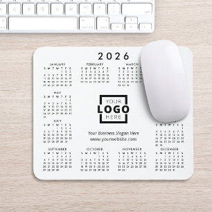 Tapis De Souris Calendrier promotionnel personnalisé avec logo d'e