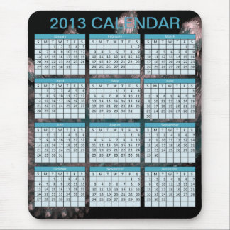 Tapis De Souris Calendrier sur un Mousepad
