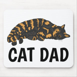 TAPIS DE SOURIS CALICO CAT DAD MOUSEPAD