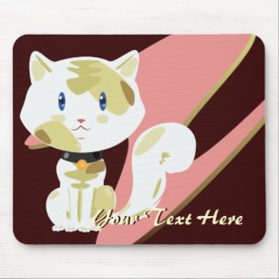 Tapis De Souris Calico Cat Mousepad