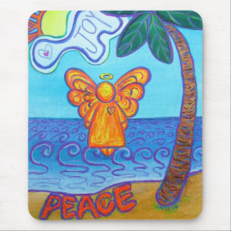 Tapis De Souris California Beach Angel Mousepad