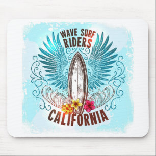 Tapis De Souris California Surf Riders