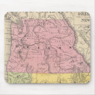 Tapis De Souris Californie, Oregon, Utah et Nouveau-Mexique