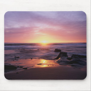 Tapis De Souris Californie, San Diego, Sunset Cliffs, Sunset 4
