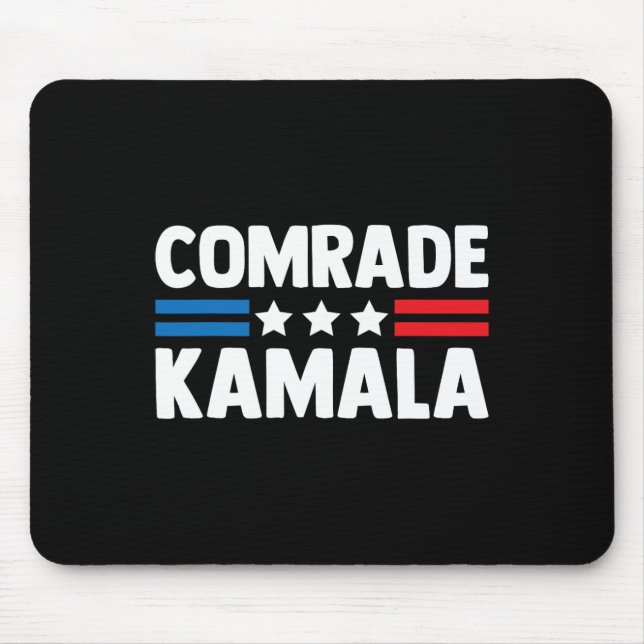 Tapis De Souris Camarade Kamala Anti Kamala Harris (Devant)