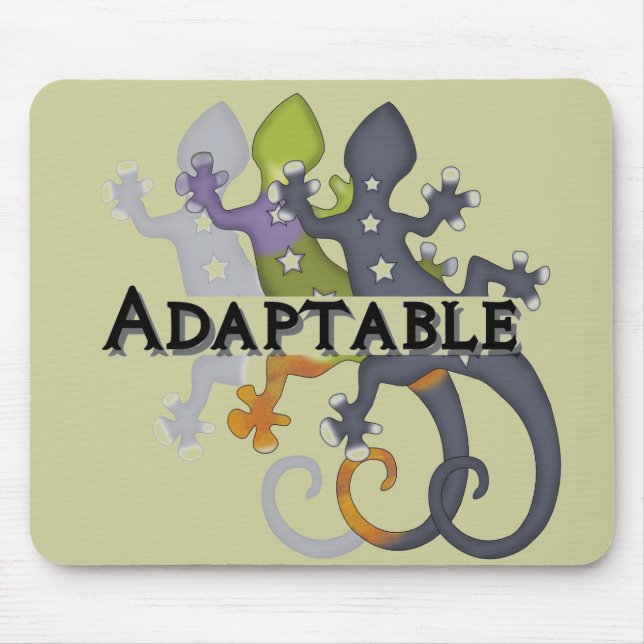 Tapis De Souris Caméléon adaptable (Devant)