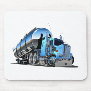 Tapis De Souris Camion carburant pour caricatures