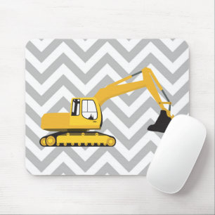 Tapis De Souris Camion de construction de l'excavateur