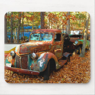 Tapis De Souris Camion de rouillement classique magnifique