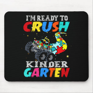 Tapis De Souris Camion drôle autisme puzzle écraser la nurserie re