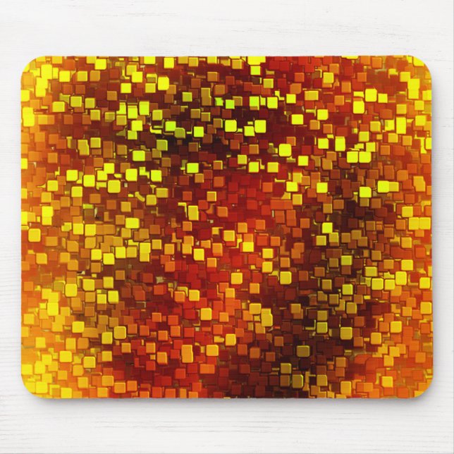 Tapis De Souris Camion Honeycomb d'automne (Devant)