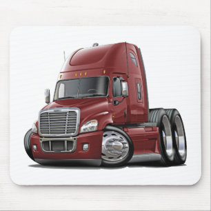 Tapis De Souris Camion marron de Freightliner Cascadia