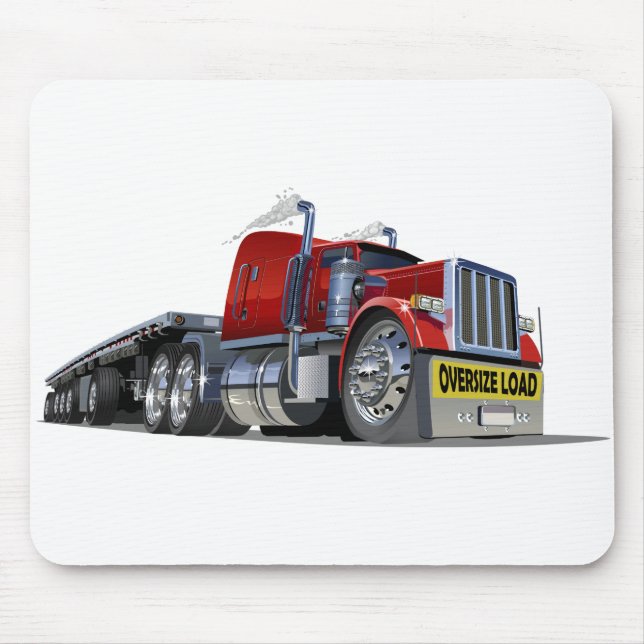 Tapis De Souris Camion semi-caricature (Devant)