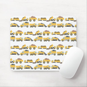 Tapis De Souris Camions de construction Camions de construction