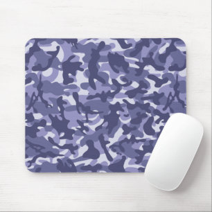 Tapis De Souris Camouflage de la marine violette
