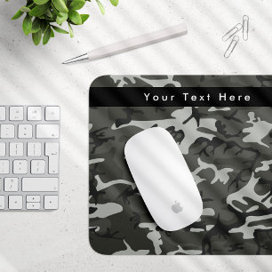 Tapis De Souris Camouflage gris, Armée