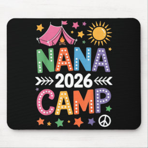 Tapis De Souris Camping de Nana 2026 Vacances familiales Équipe de