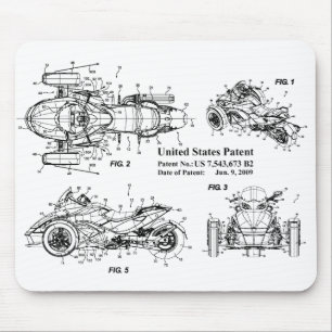 Tapis De Souris Can Am Spyder, USA Patent Application Mousepad
