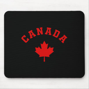 Tapis De Souris Canada Drapeau Canadien Logo Feuille d'Érable Rand