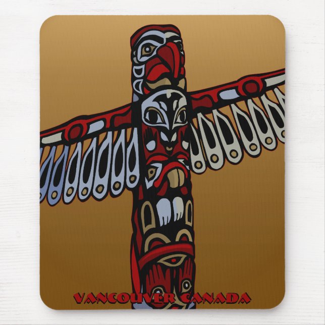 Tapis De Souris Canada Mousepad Souvenir Personnalisé Canada Cadea (Devant)