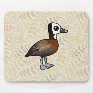Tapis De Souris Canard à sifflement à visage blanc